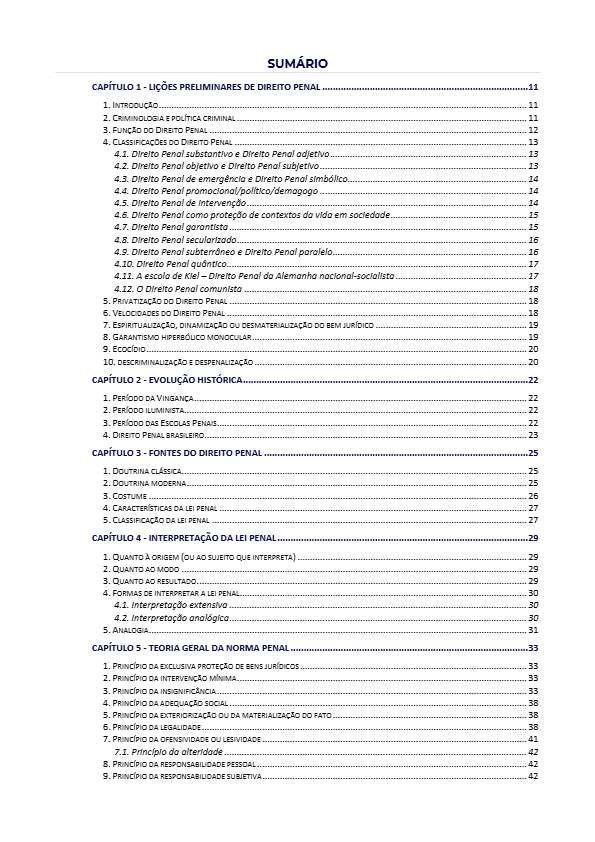 Página de demonstração 3 da Apostila Guarda Civil Municipal de Sobral – CE 2026