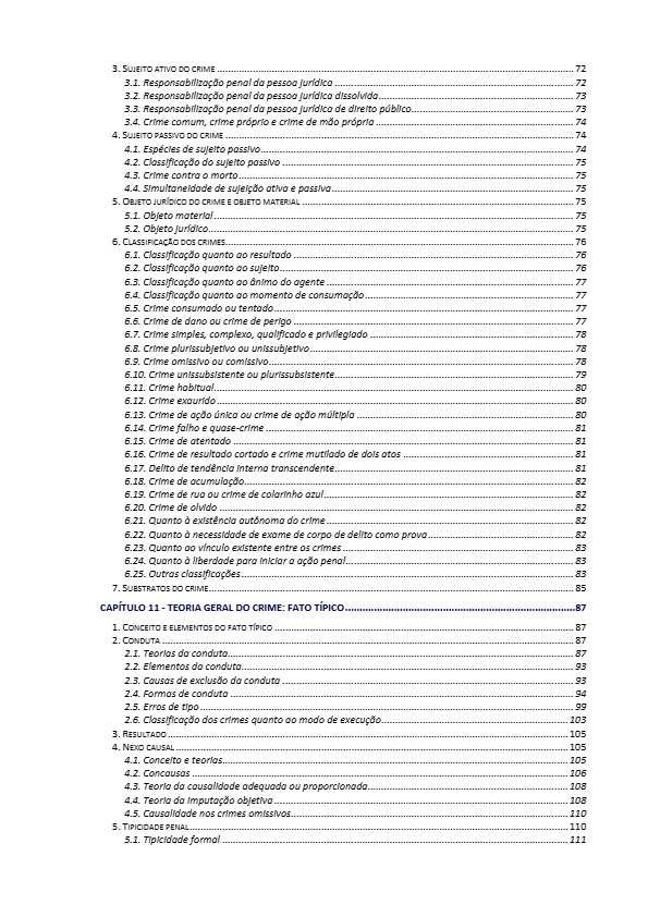 Página de demonstração 5 da Apostila Guarda Civil Municipal de Sobral – CE 2026