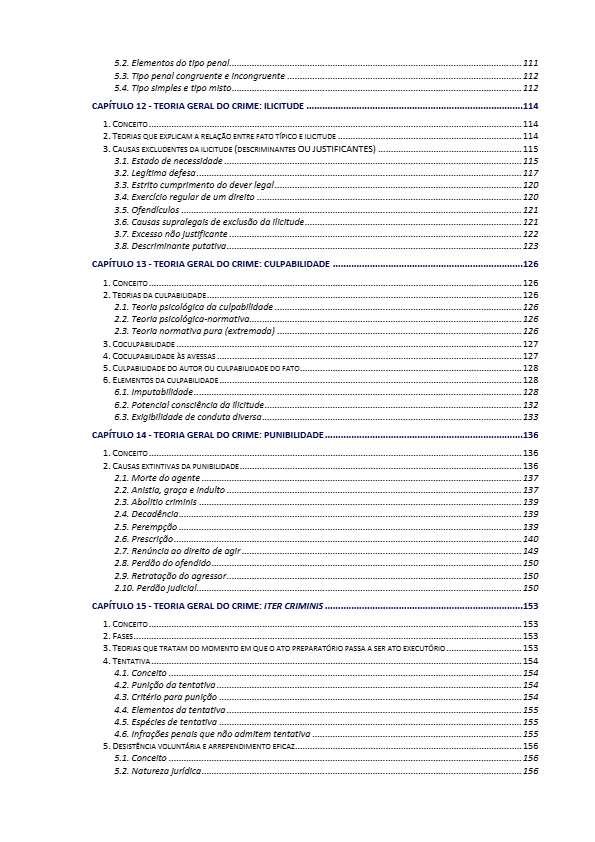 Página de demonstração 6 da Apostila Guarda Civil Municipal de Sobral – CE 2026
